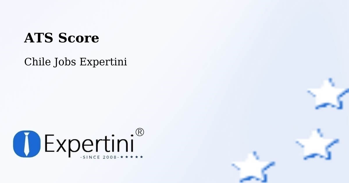 Resume ATS Score & Job Description Match Tool – Cunco - Chile Jobs Expertini