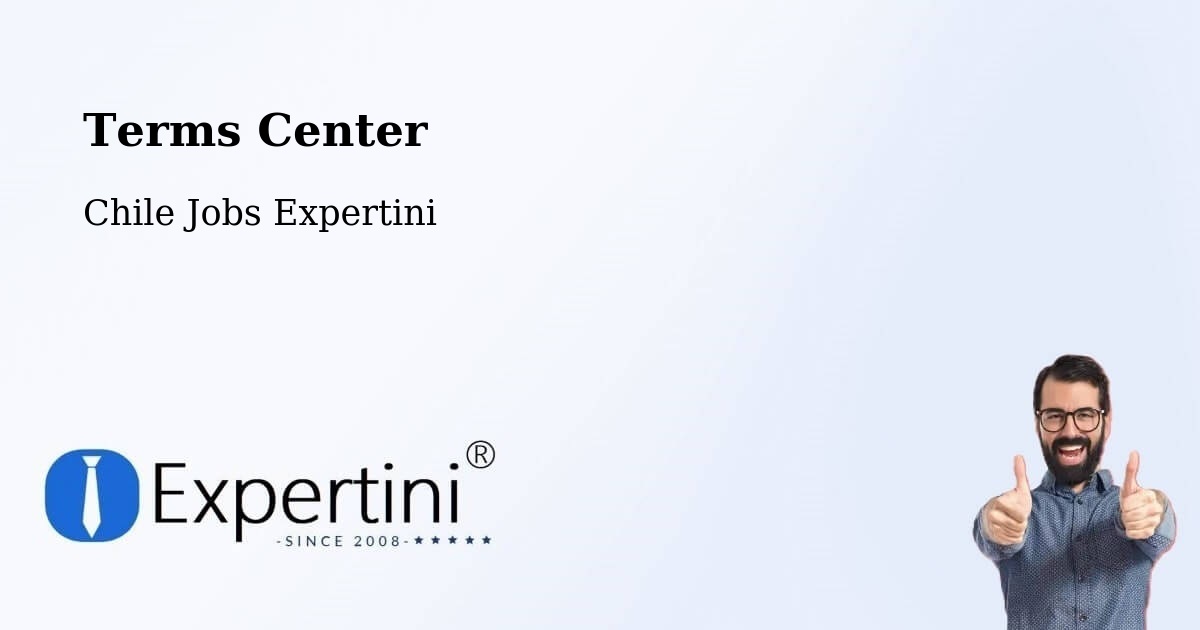 Terms of Service – Cunco - Chile Jobs Expertini
